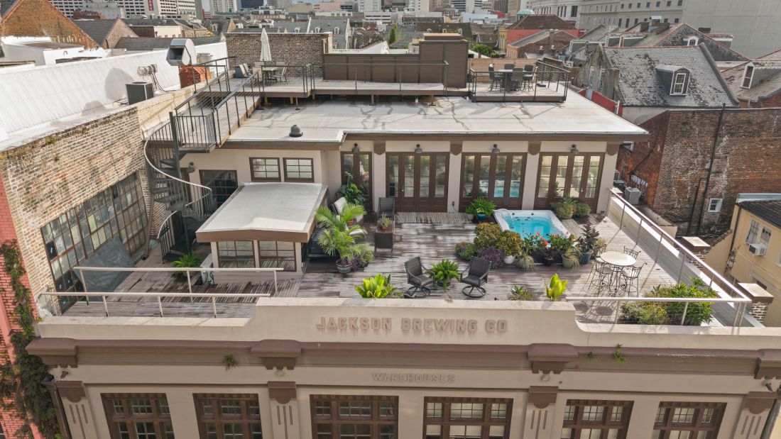 The parapet still carries the brewery's name, 528 Wilkinson Street