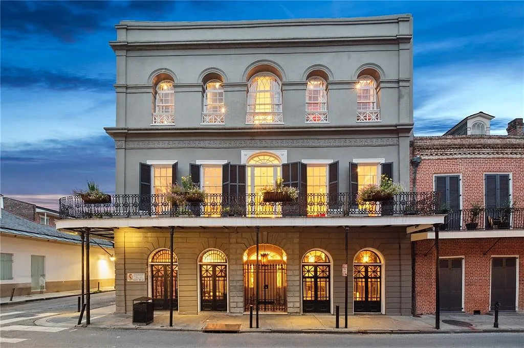 LaLaurie Mansion at 1140 Royal Street, French Quarter New Orleans — sold by Patrick Knudsen, luxury real estate agent