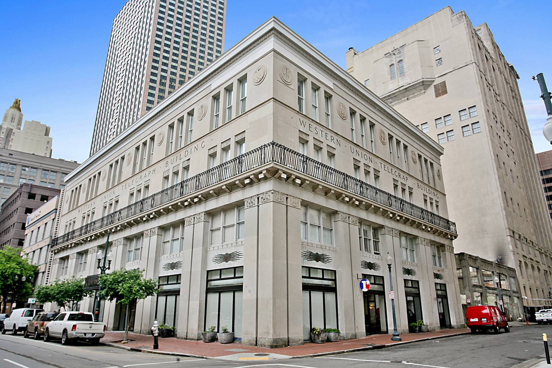 334 Carondelet Street Union Lofts Western Union Telegraph Building 1927 corner New Orleans CBD — sold by Patrick Knudsen