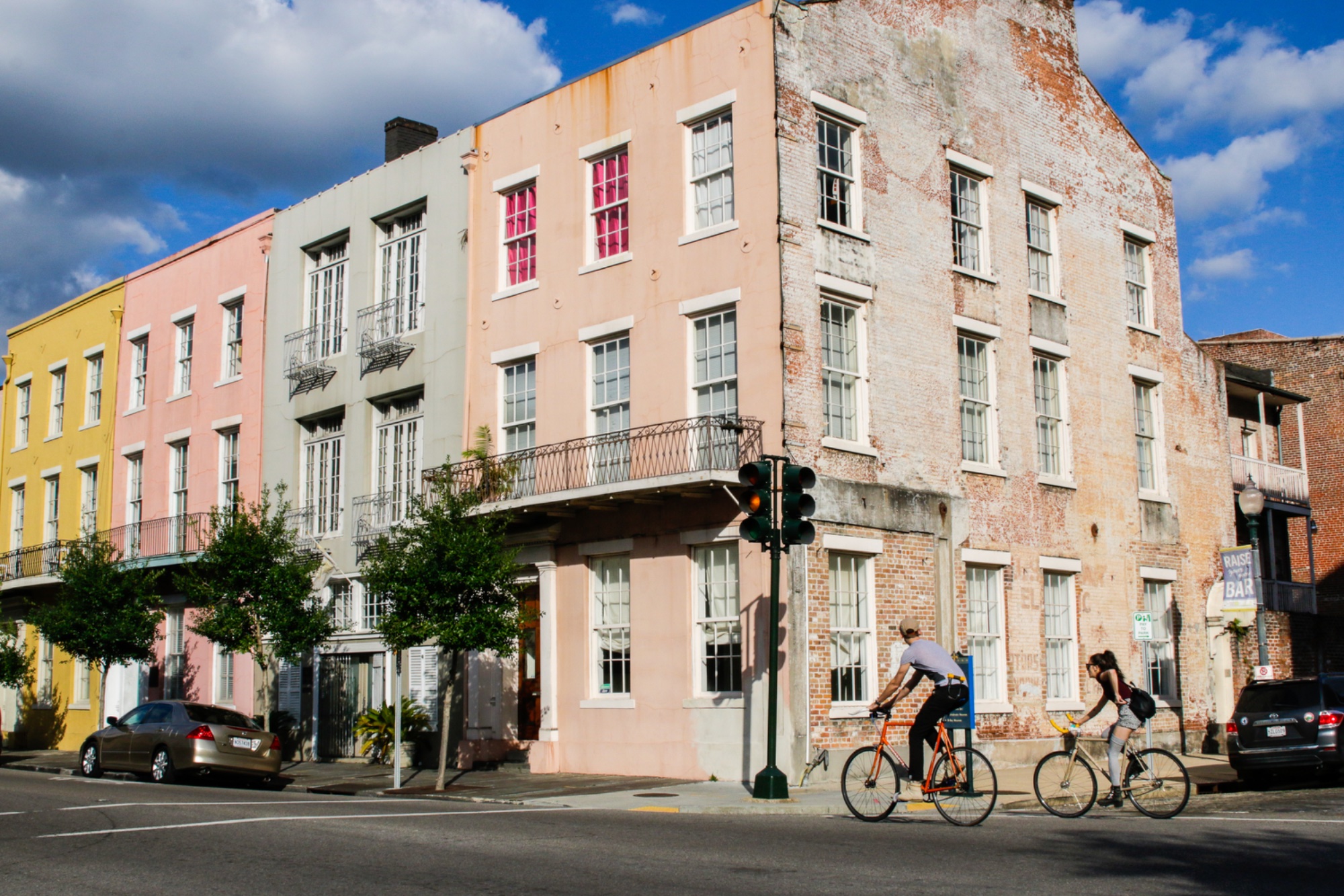 Warehouse District New Orleans — historic converted loft buildings and luxury condominiums